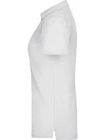Daiber JN 969 Dámské piqué polo "Plain" 02.0969 white/navy/white