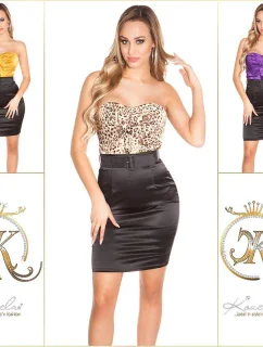 Sexy koktejlové mini šaty S05571-N - Koucla