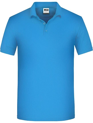 Daiber JN 874 Pánské pracovní bio piqué polo 02.0874 aqua Daiber JN 874 Pánské pracovní bio piqué polo 02.0874 aqua