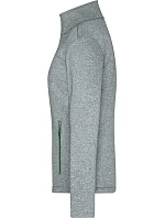 Daiber JN 1147 Dámská 2-vrstvá melanžová softshell bunda 02.1147 dark melange/green Daiber JN 1147 Dámská 2-vrstvá melanžová softshell bunda 02.1147 dark melange/green