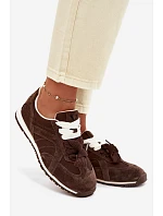 Kožené tenisky Vinceza Dámské 86427 Čokoládové