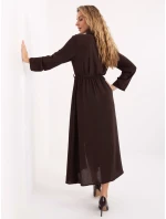 Šaty MI SK C258.16 tmavě hnědé