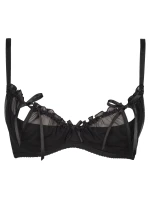 Podprsenka Charbon V-6451 černá - Axami