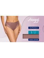 Dámské kalhotky Romance Tai - BROWN - hnědé 1141 - SLOGGI Dámské kalhotky Romance Tai - BROWN - hnědé 1141 - SLOGGI