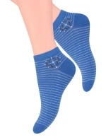 Dámské kotníkové ponožky Steven art.114 Dámské kotníkové ponožky Steven art.114