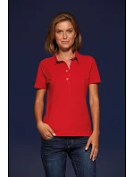 Daiber JN 969 Dámské piqué polo "Plain" 02.0969 black/black/white