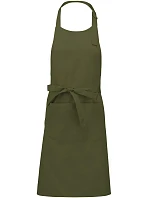 Kariban K 885 Zástěra s laclem 20.K885 light khaki Kariban K 885 Zástěra s laclem 20.K885 light khaki