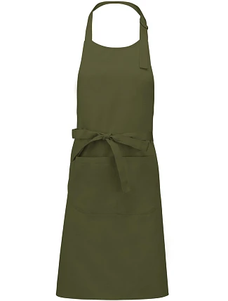 Kariban K 885 Zástěra s laclem 20.K885 light khaki Kariban K 885 Zástěra s laclem 20.K885 light khaki
