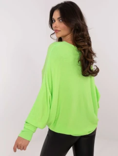 Svetr DHJ SW 8862.91 fluo zelený