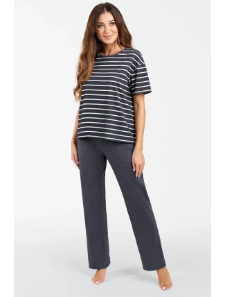 Italian Fashion Betty c.r. dlouhá barva: tisk/grafit