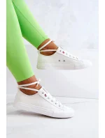 Low Leather Trainers Big Star JJ274007 White Low Leather Trainers Big Star JJ274007 White