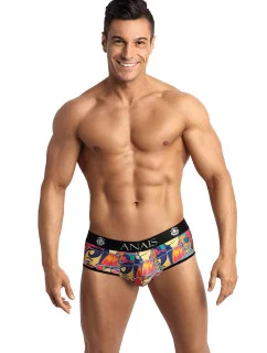 Pánské boxerky otevřené Comics jock bikini - Anais