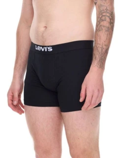 Pánské bavlněné boxerky Boxers 3-Pack černé - Levi's