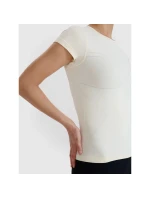 Dámské rychleschnoucí tričko na jógu a pilates 4F 4FWSS25TFTSF1270-11S Dámské rychleschnoucí tričko na jógu a pilates 4F 4FWSS25TFTSF1270-11S