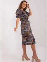 LK SK 507468 šaty.75P grafit LK SK 507468 šaty.75P grafit