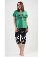 Dámské pyžamo kapri Lenka Dámské pyžamo kapri Lenka