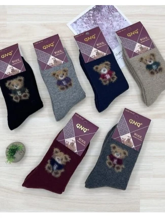 WiK 003 Dámské ponožky Angora 988 35-42