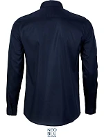 NEOBLU Blaise Men Mikro keprová košile s dlouhým rukávem 24.3182 night blue NEOBLU Blaise Men Mikro keprová košile s dlouhým rukávem 24.3182 night blue