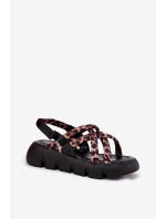 Dámské Sandály Na Platformě S Pásky Leopardí Filamira Dámské Sandály Na Platformě S Pásky Leopardí Filamira