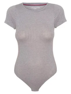 Dámské body s krátkým rukávem UW0UW00699 - Tommy Hilfiger