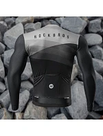 Cyklistický dres Rockbros 15120009002 s dlouhým rukávem, jaro/léto, velikost M – černý Cyklistický dres Rockbros 15120009002 s dlouhým rukávem, jaro/léto, velikost M – černý