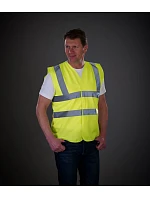 Yoko HVW 100 Hi-Vis bezpečnostní vesta 79.W100 hi vis orange/hi vis yellow