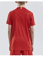 Craft Teamwear Squad Go Jersey Solid Jr Dětské sportovní tričko s výstřihem do V 82.5582 pop Craft Teamwear Squad Go Jersey Solid Jr Dětské sportovní tričko s výstřihem do V 82.5582 pop