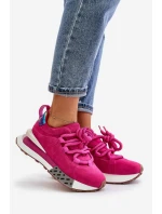 Dámské Zamszové Tenisky Na Platformě S Tlustým Šněrováním Fuchsie Artiker 55C0086 Dámské Zamszové Tenisky Na Platformě S Tlustým Šněrováním Fuchsie Artiker 55C0086