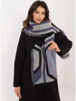 Šála AT SZ 2101.22P šedá černá