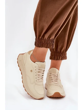 Dámské sportovní boty Big Star HI-POLY SYSTEM – béžové