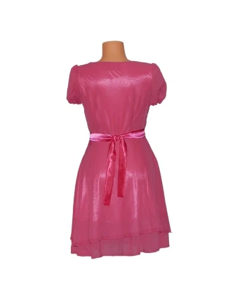 PROM Dámské párty a plesové šaty středně dlouhé růžové - Růžová - OEM PROM Dámské párty a plesové šaty středně dlouhé růžové - Růžová - OEM