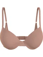 Dámská podprsenka LIGHTLY LINED DEMI 000QF9005E FSR make-up - Calvin Klein