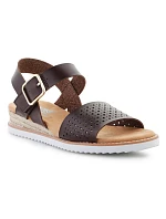 Dámské sandály Desert Kiss-Sunny Flair W 114143-CHOC hnědé - Skechers Dámské sandály Desert Kiss-Sunny Flair W 114143-CHOC hnědé - Skechers