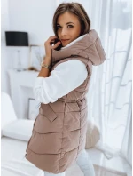 Dámská prošívaná vesta GAMIS růžová FashionStreet TY3292