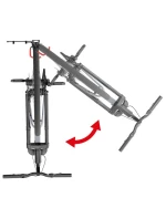 NÁSTĚNNÝ NOSIČ JÍZDNÍCH KOL MACLEAN, MAX. 35 KG MC-499