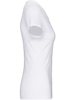 Kariban K 3015 Dámské elastické tričko s výstřihem do V 20.3015 white Kariban K 3015 Dámské elastické tričko s výstřihem do V 20.3015 white