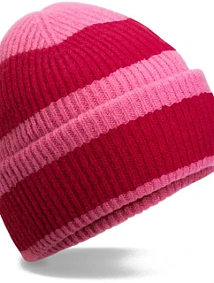 Beechfield B 391R Pletená čepice "Color Block" 53.391R true pink/classic red