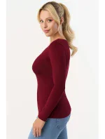 Babell Manati long barva: bordó