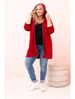 Dámská mikina s ozdobnými rukávy černá masełkowa