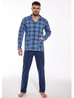 Cornette pyžamo 114/68 M-2XL pánské pyžamo na zip