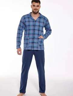 Cornette pyžamo 114/68 M-2XL pánské pyžamo na zip
