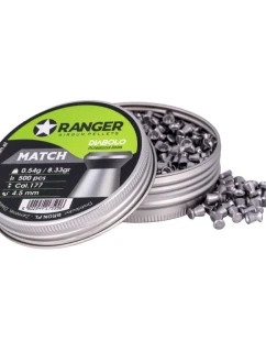 4,5 mm RANGER Diabolo Professional Match flat shot 500 ks 0,54 g