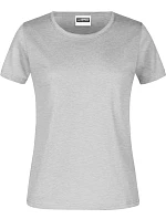 Daiber JN 789 Dámské tričko z těžké bavlny 02.0789 grey heather