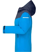 Daiber JN 1179 Dámská outdoorová softshellová bunda 02.1179 bright blue/navy/bright blue