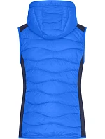 Daiber JN 1327 Dámská strečová fleecová vesta 02.1327 blue/navy