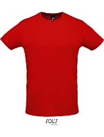 SOL'S Sprint Unisex piqué sportovní tričko 25.2995 red SOL'S Sprint Unisex piqué sportovní tričko 25.2995 red