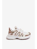 Dámské tenisky na masivní podrážce bílé Ellerai Dámské tenisky na masivní podrážce bílé Ellerai