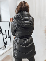 Dámský prošívaný zimní kabát BLOOM černý Dstreet TY4062