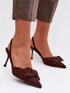 Sandály na podpatku  model 224468 Step in style