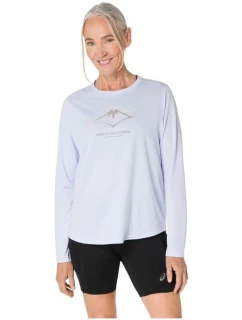 ASICS Fujitrail Logo LS Top 2012D315-400 Blue L